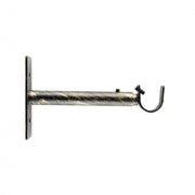 Sopporto per tende estensibile 20 cm nero-oro