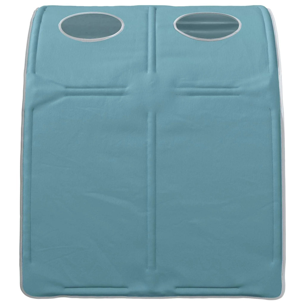 Tunnel per Letto 2 pcs Azzurro 211 x 67.5 x 2 cm Poliestere