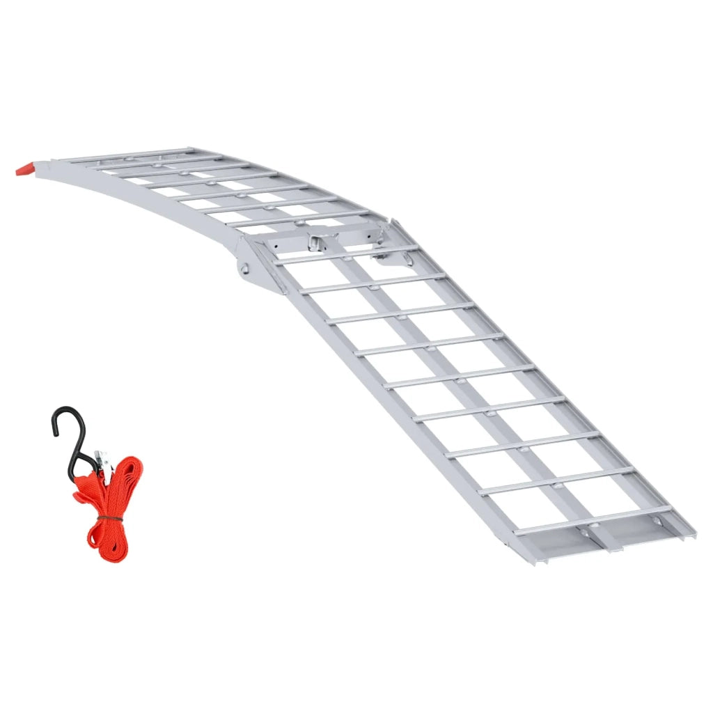 Rampa per Moto Argento 180 x 28 x 5 cm Alluminio CFW2451042