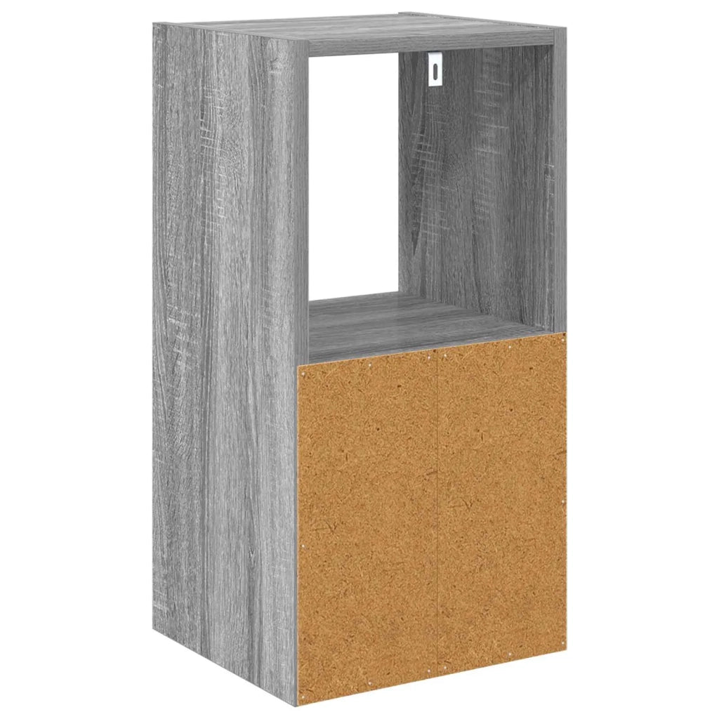 Comodino con cassetto 2 pcs Grigio Sonoma 30,5 x 27 x 59,5 cm 8000623