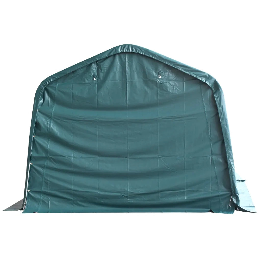 Tendone Bestiame Rimovibile PVC 550 g/m² 3,3x3,2 m Verde Scuro 3055647