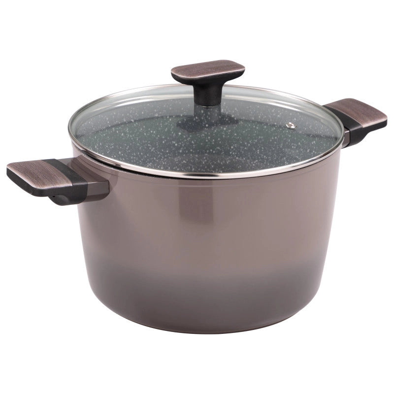 Set di 2 Batteria 11pz Gradient In Alluminio Forgiato E Fondo Induzione