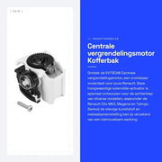Attuatore solenoide per chiusura centrale - compatibile con Clio MK2/Megane/Twingo - materiale plastico/metallo - peso 100 g - per RENAULT 2001-2010