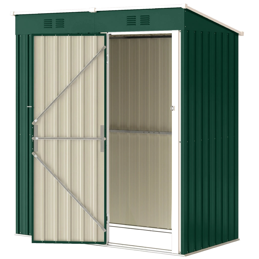 Casetta da Giardino Esterno ¨C zephmum ¨C Verde 163x90x179 cm