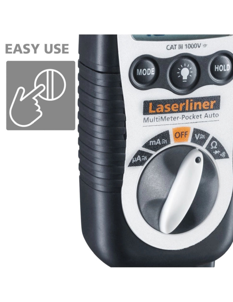 Multimetro digitale LASERLINER MultiMeter-Pocket 083.032A
