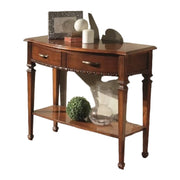 Consolle in legno sagomata finitura bassano misura l.93 p.42 h.78 - Mobili 2G