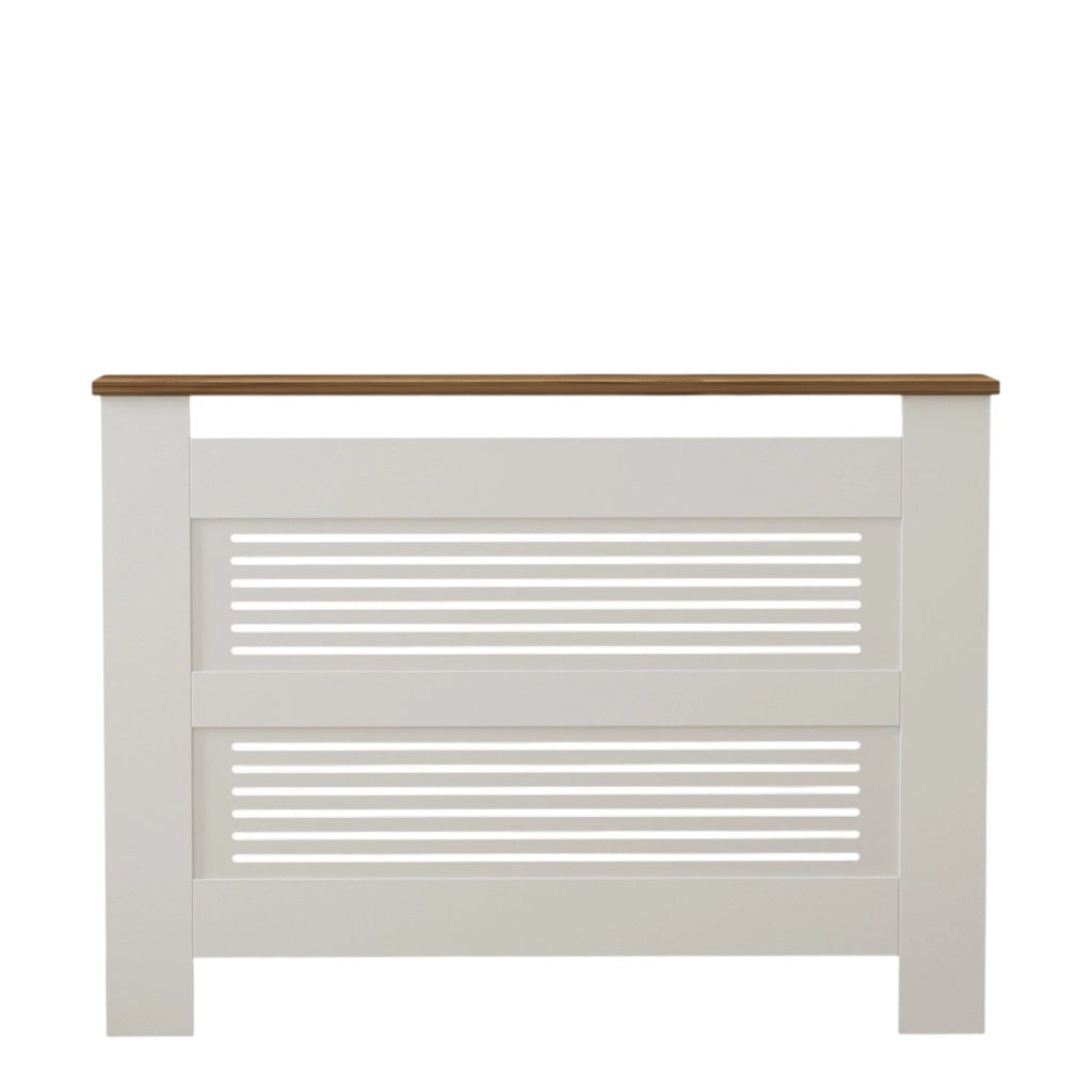 Armadio radiatore in legno "Termora" 112 x 19 x 82 cm - Noce