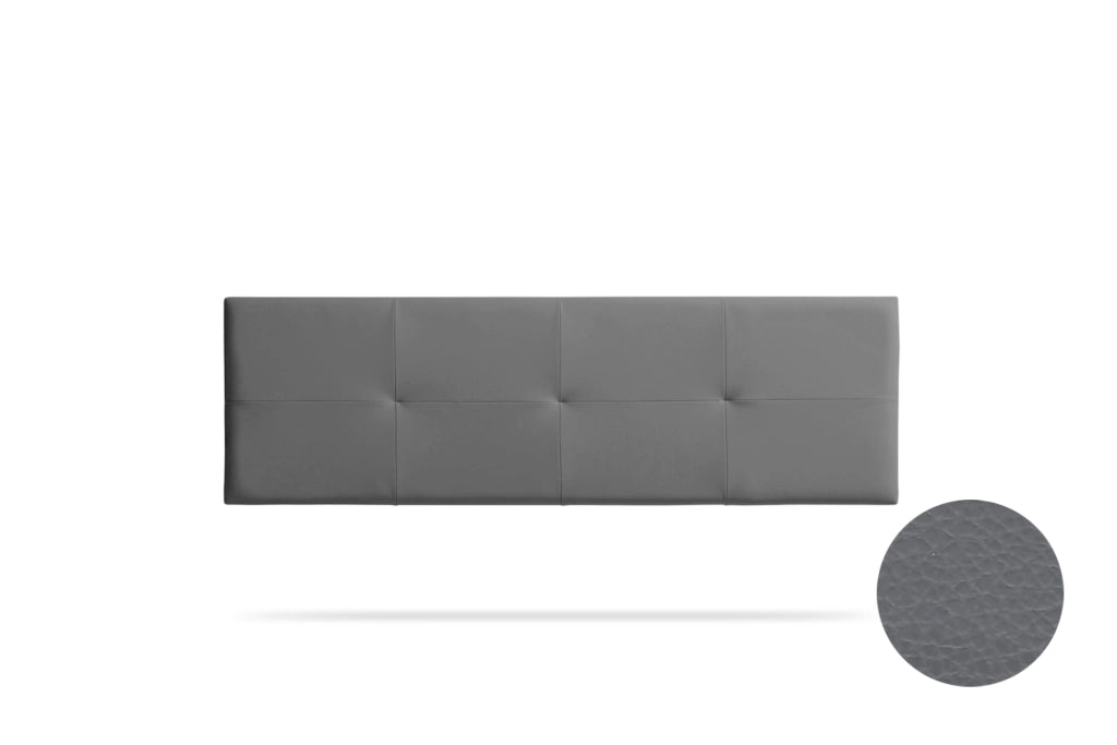 Testiera Imbottita ALTEA Similpelle 130x50x5 cm - Moonia