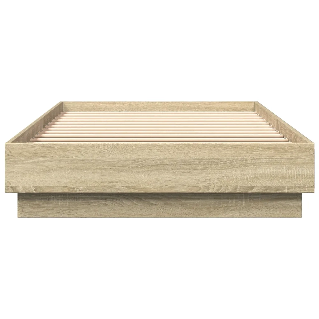 Giroletto senza Materasso Rovere Sonoma 90x200 cm in Truciolato 839604