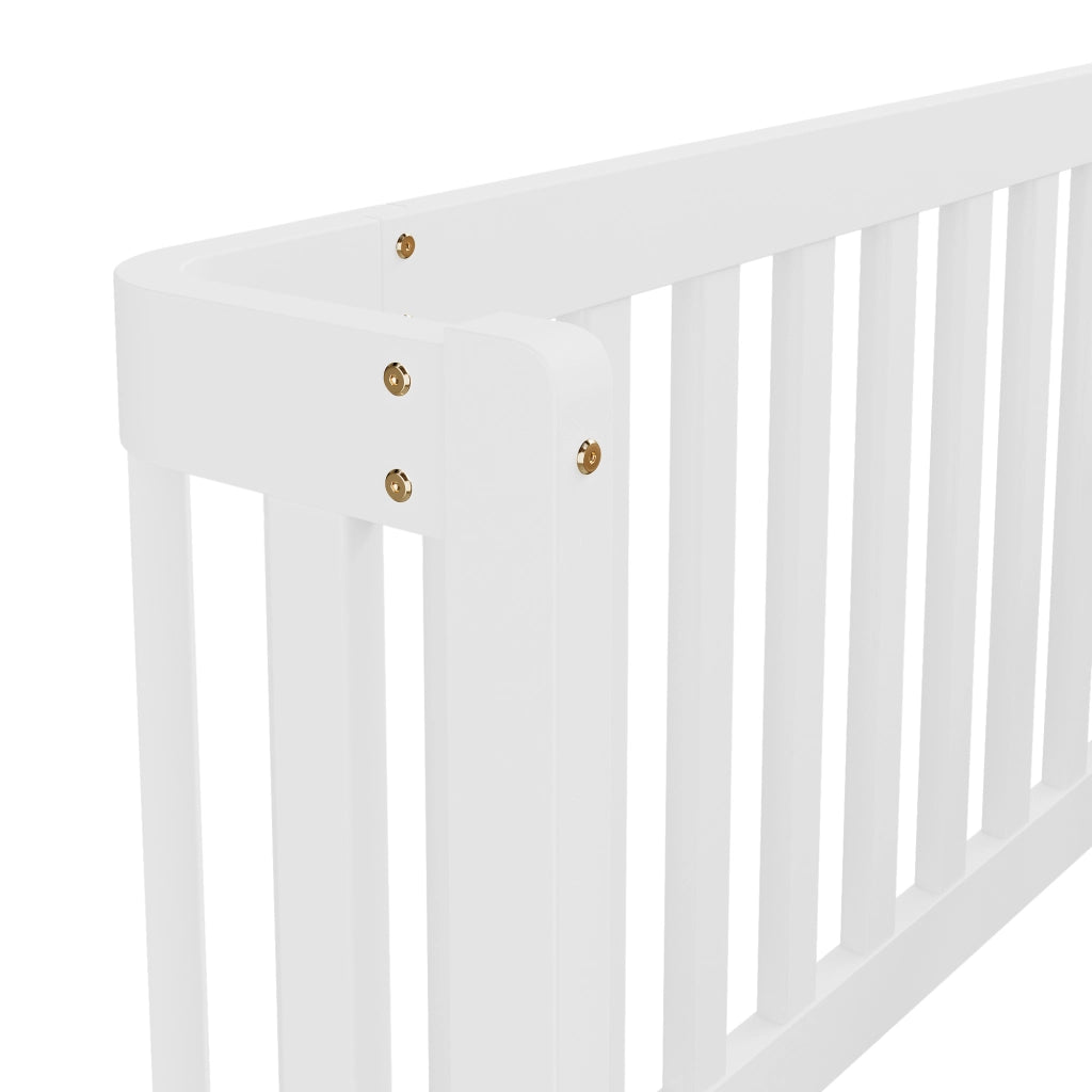 Giroletto in Legno con Testiera ¨C MINIMAL ¨C Bianco 90x200