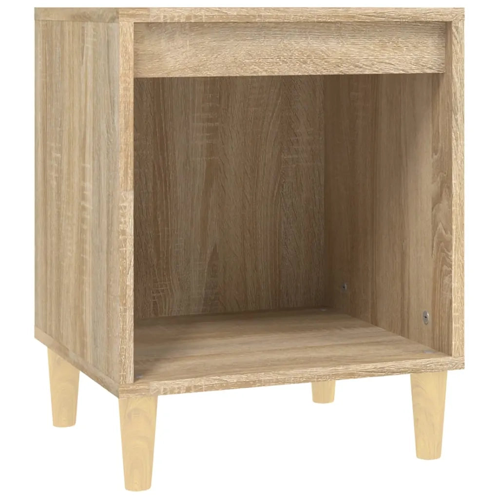 Comodini 2 pz-Set di 2 Tavolino da notte Rovere Sonoma 40x35x50 cm