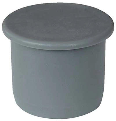 TAPPO SCARICO IDRICO AD INNESTO - PP GRIGIO MM 40- 40 pezzi