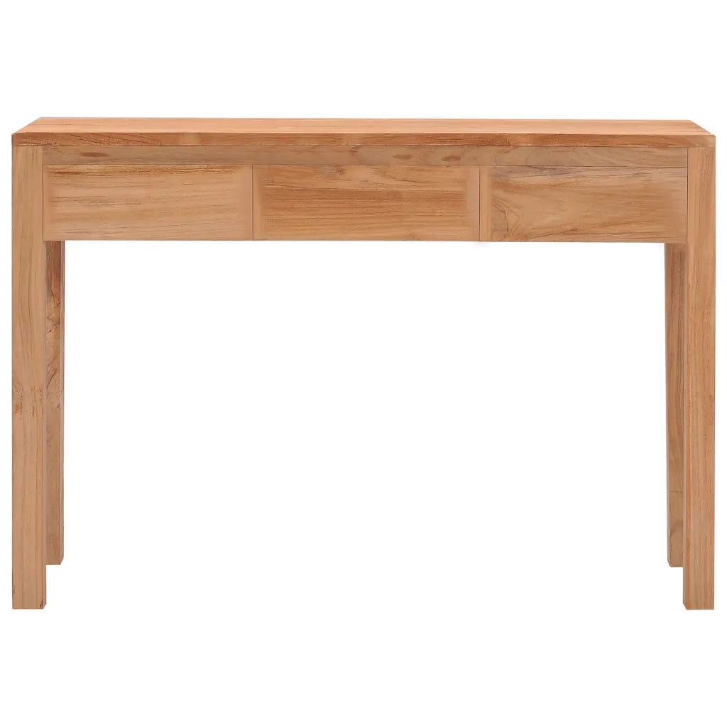 Tavolo Consolle | Tavolo d'Ingresso 110x35x75 cm in Legno Massello di Teak