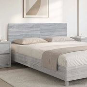 Testiera da Muro HAARLEM Sonoma grigio Legno ingegnerizzato 896941