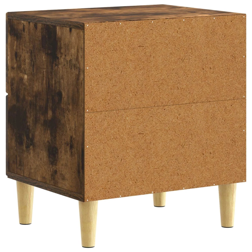 Comodino Rovere Fumo 43 x 34,5 x 48 cm Legno ingegnerizzato 894995