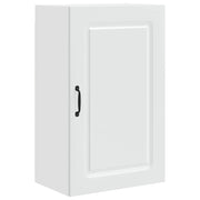 Mobile da cucina rettangolare dal design moderno con ampio spazio contenitivo 50 x 31 x 80 cm in legno composito bianco 02_0053713