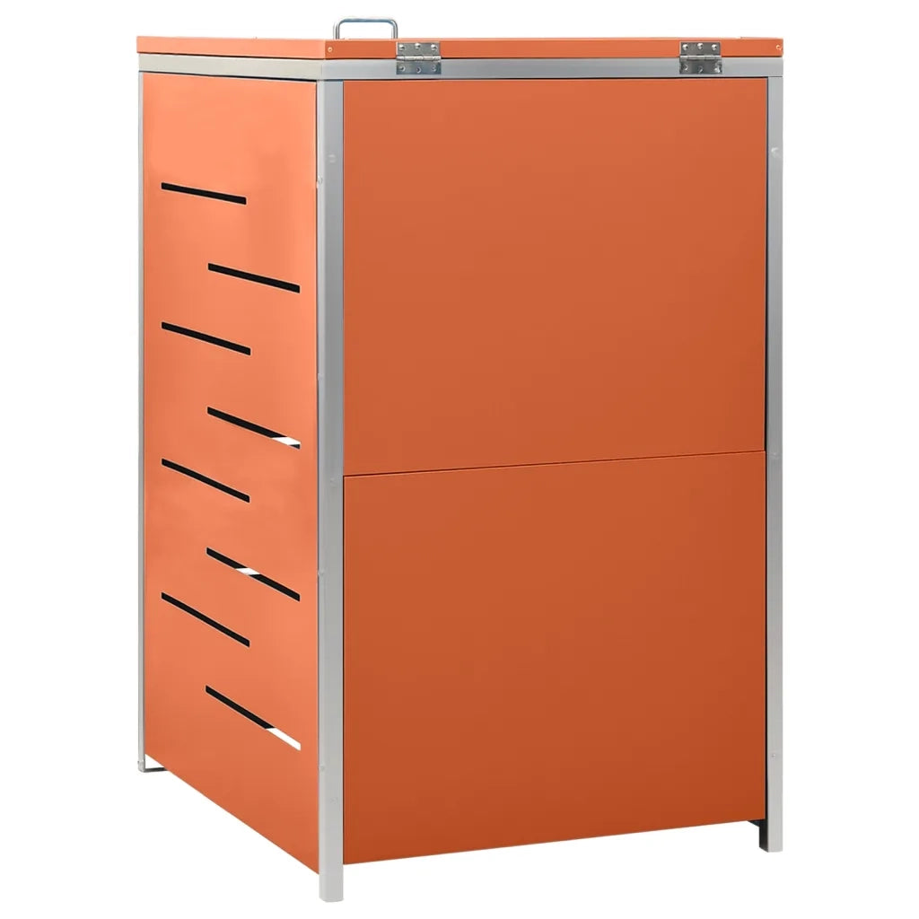 Copribidone per Spazzatura Singolo 69x77,5x112,5cm Acciaio Inox 149562