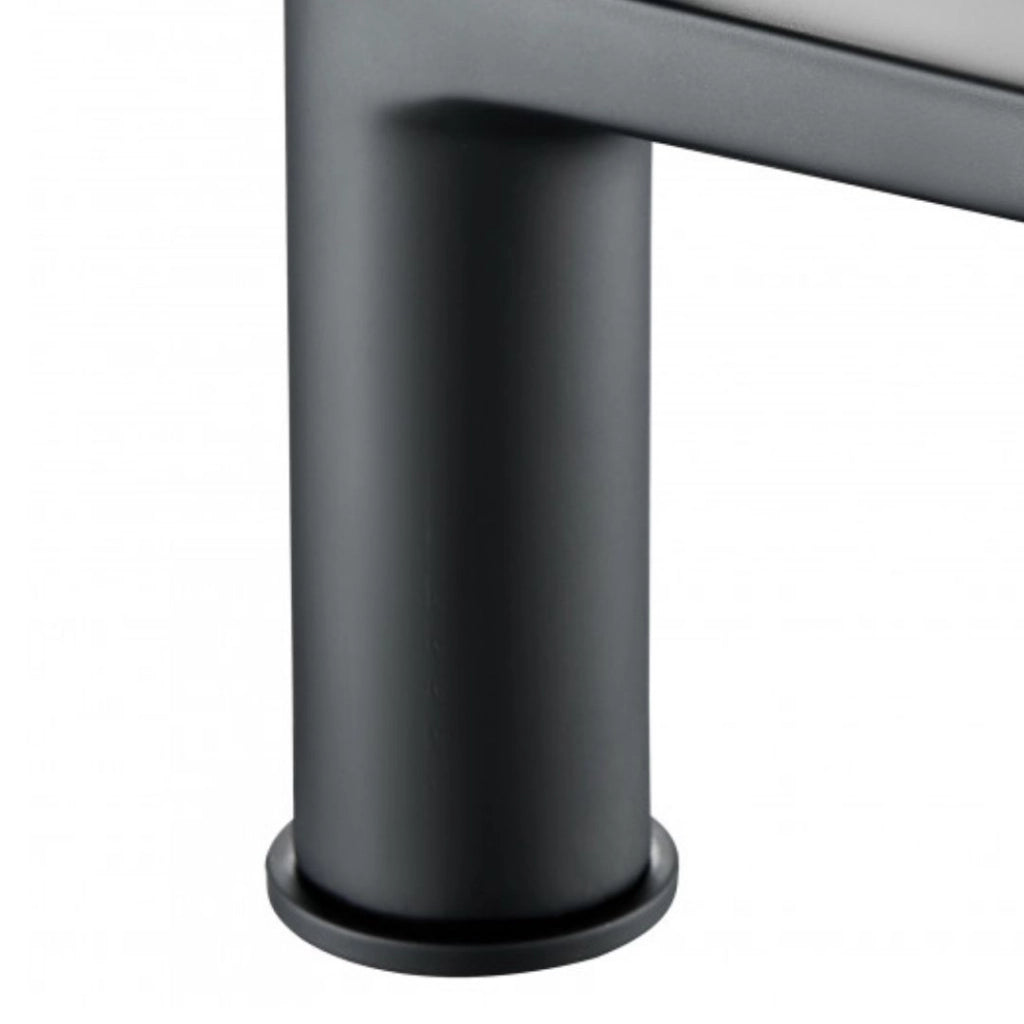 Miscelatore rubinetto africa per lavabo in ottone colore nero con piletta *** confezione 1