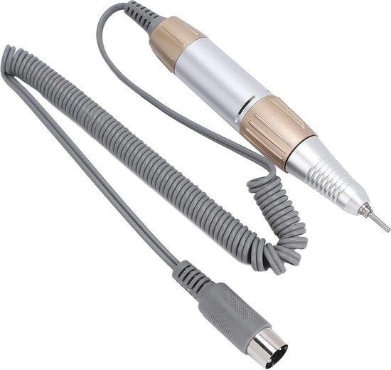 Macchina a viti elettrica - Manubrio silenzioso a mano - Bassa temperatura - Accessorio per foratura a viti - Sostituzione manubrio - Bianco oro - Uso professionale .