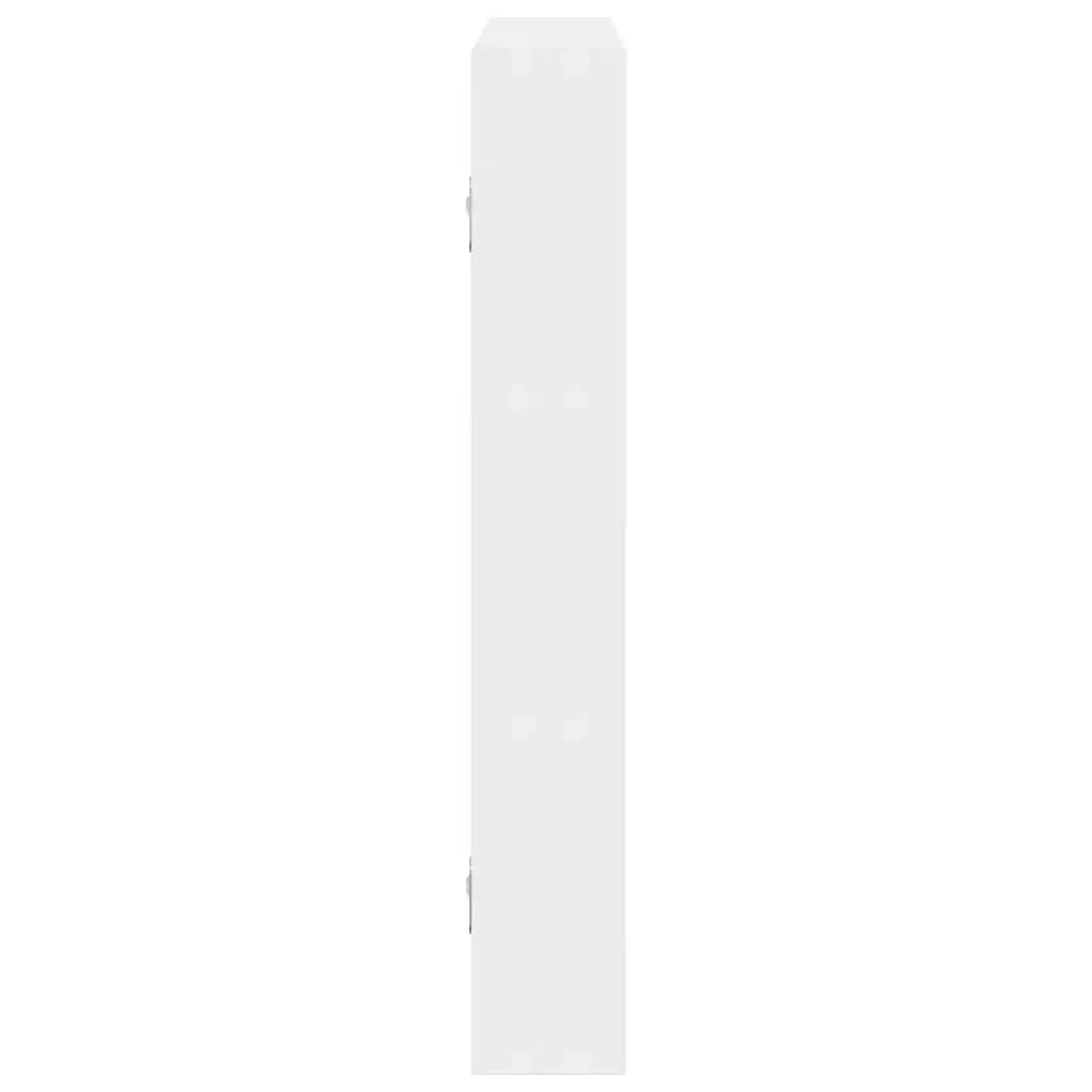 Scaffale a Parete Bianco 43x9x60 cm in Legno Multistrato 860049