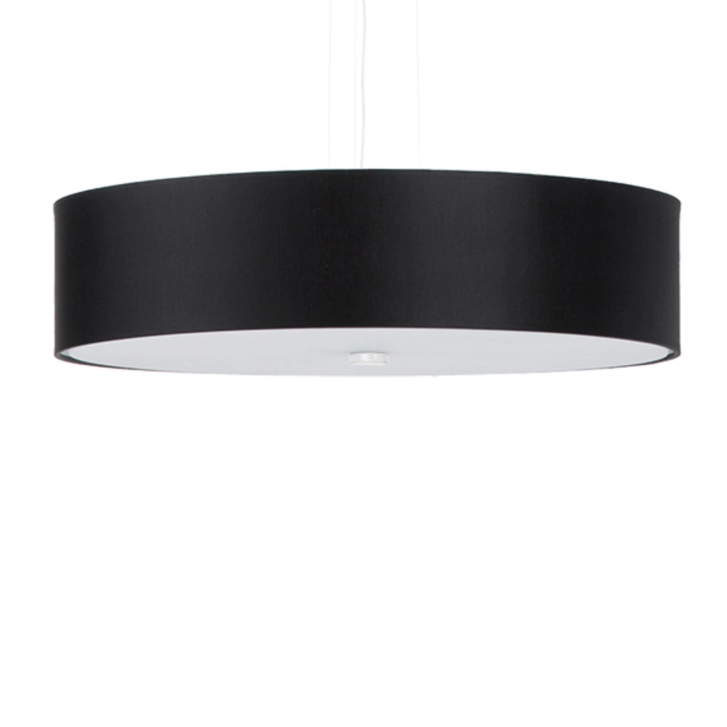 Lampada a sospensione GRADUS Pure Lume nera Ø50 5xE27