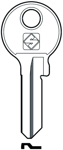 Silca CHIAVE ASC VI087 (G. VAC 2) VIRO 20.00 pz