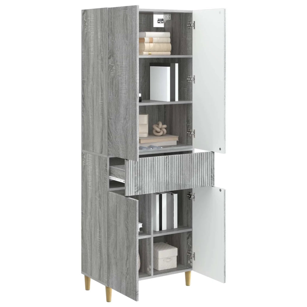 Set di armadi 2 pcs 66 x 34,5 x 90 cm Legno ingegnerizzato