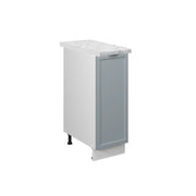 Vicco Armadio cucina dispensa alto Blu-grigio chiaro 30 cm , PL Marmo