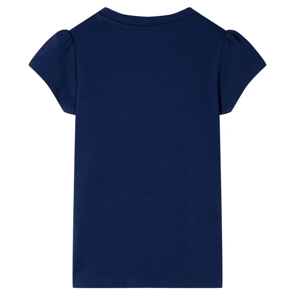 Maglietta da Bambina Blu Marino 116cod mxl 133733