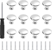 12 knoppi per cassetto in alluminio - maniglie per mobili con viti - maniglie per cassetto per cucina.