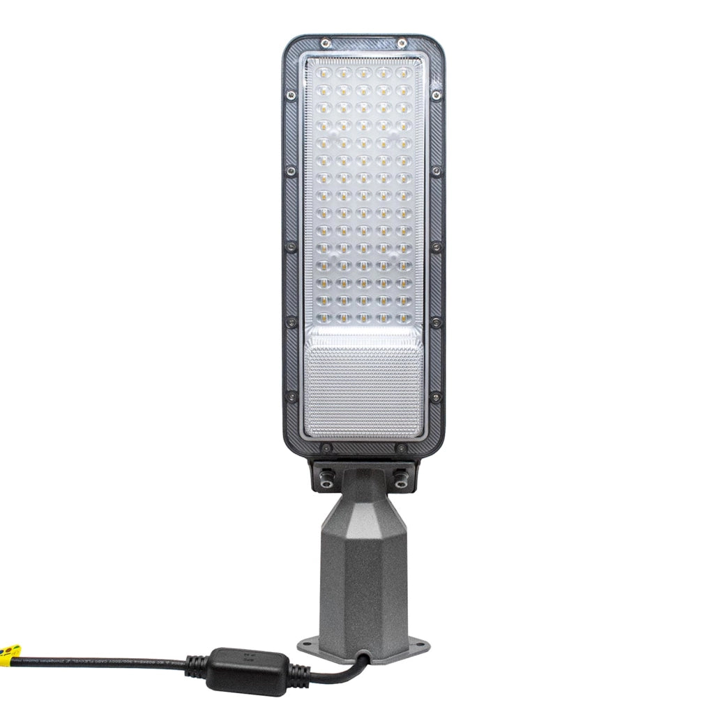 Faro armatura stradale IP65 LED 50W illuminazione pubblica viali parchi inclinabile 90 gradi luce naturale 4000K 230V