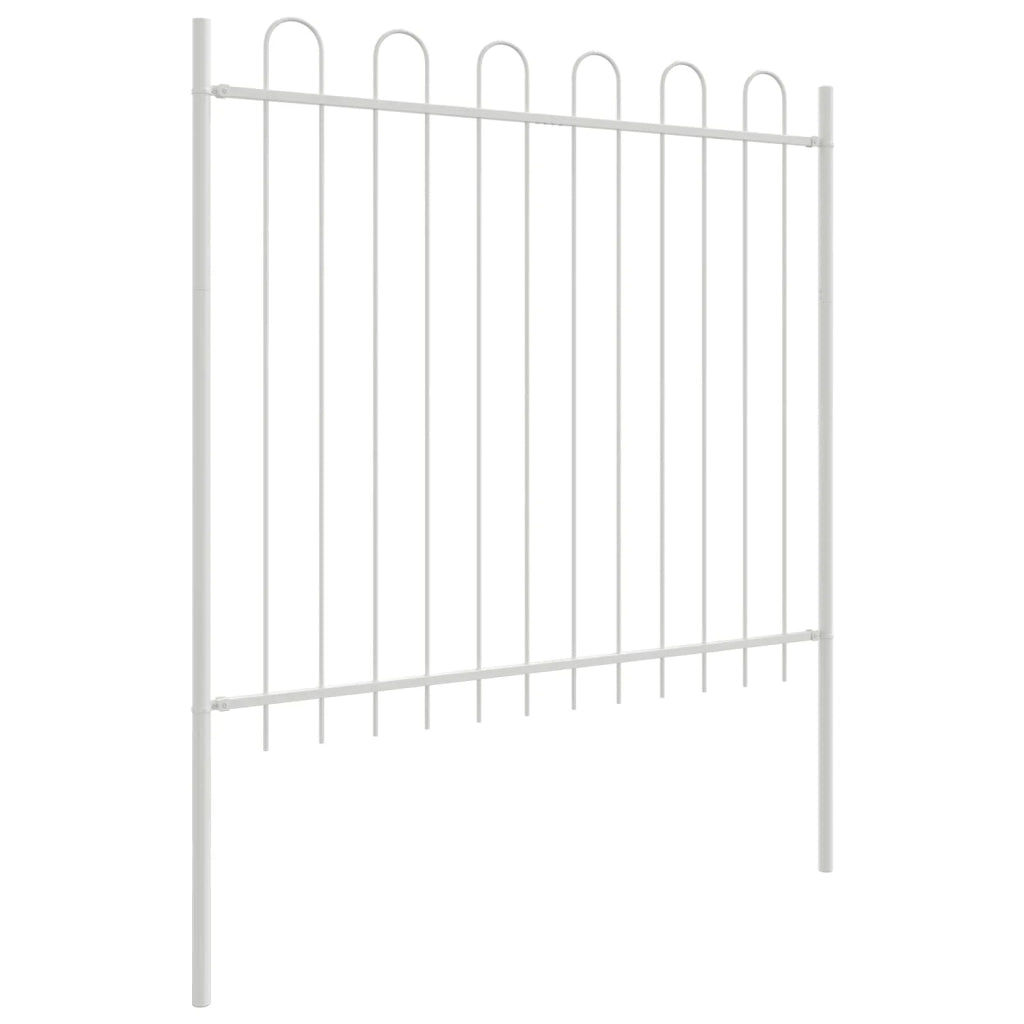 Recinzione per Giardino 4 pcs Bianco 6,8 x 1 m 3334085