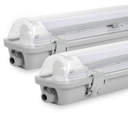 Doppio LED strip TL acqua resistente per LED T8, IP65 150cm, 1 x 24W
