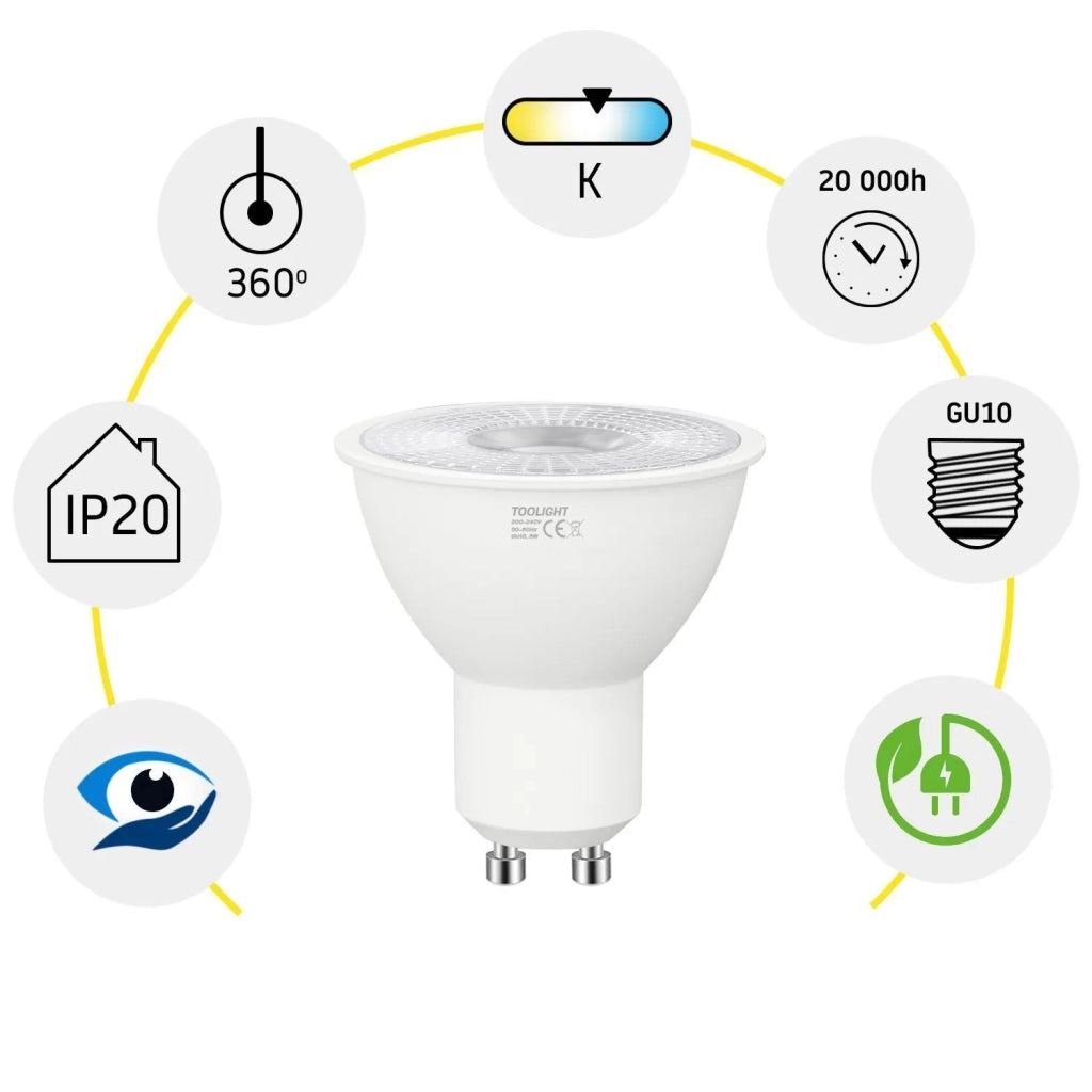 Bulbo Led Rsl044 Gu10 7w Neutral