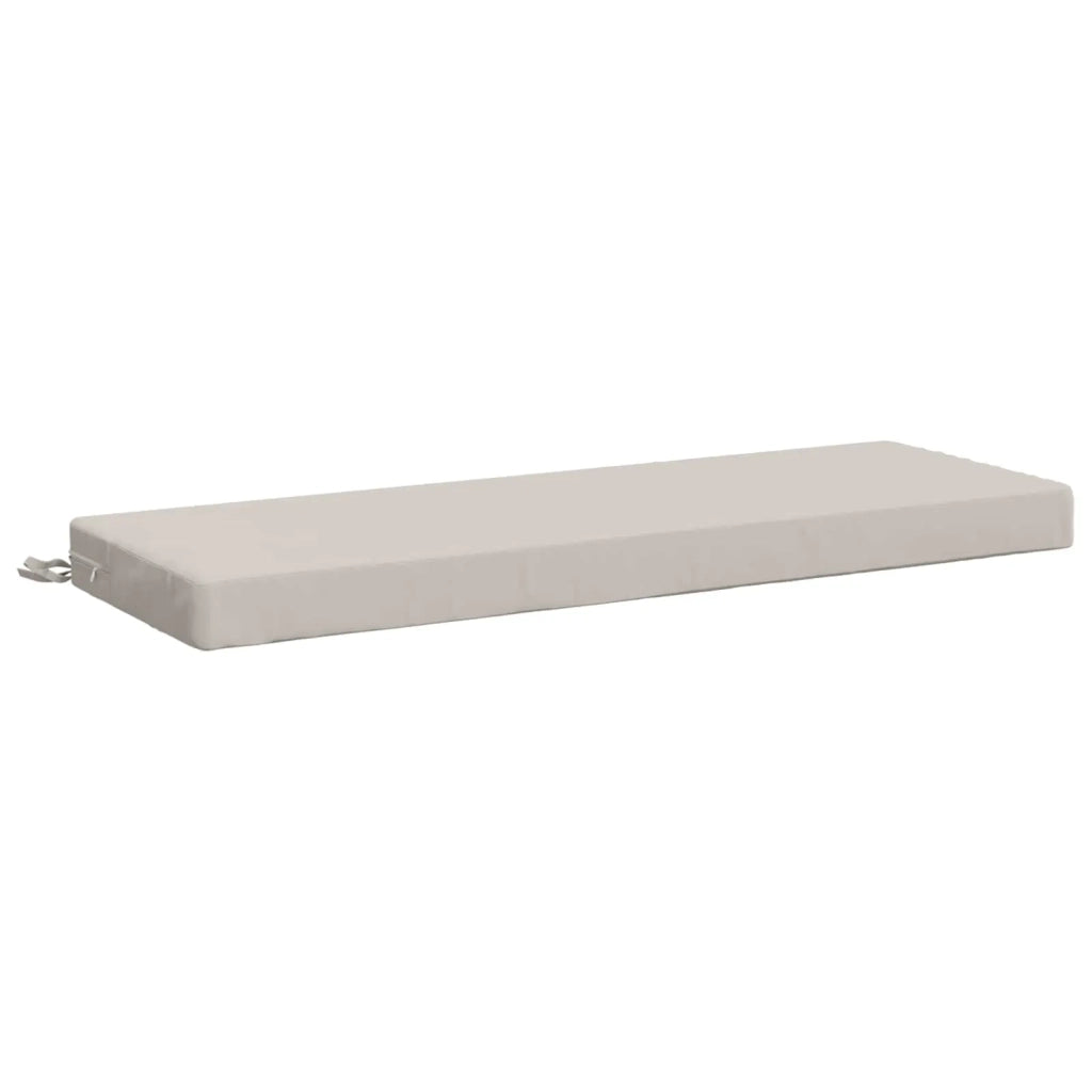 Cuscino per panchina SOEST 100% Poliestere Bianco 949666
