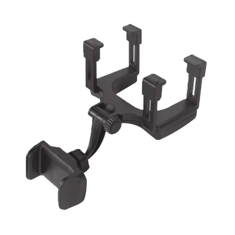 SUPPORTO TELEFONO PORTA SMARTPHONE PER AUTO DA SPECCHIETTO RETROVISORE RESISTENTE MODELLI SCHERMO 3.0/7.0 POLLICI 17HX12X8 CM
