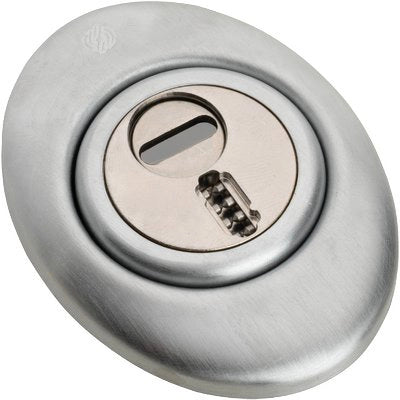 DEFENDER MECCANICO MECDEF SECUREMME  INOX CROMO SATINATO F.SAG I.MM 31 D.MM 50 H.MM 20