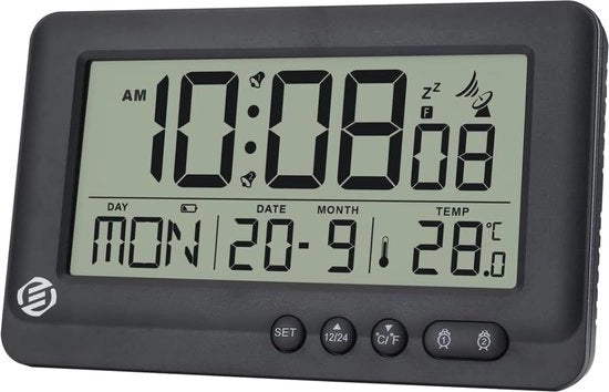 Radio Alarmando con Alimentazione a Cavo - Radio a Orologio - Radio Alarmando - Radio a Orologio con Alarmando - Radio DAB - Radio DAB con Alarmando