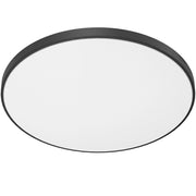 Plafoniera bagno tonda Ø38 32W 3000K bianco/nero Brosline