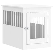 Mobile per trasportino per cani 55 x 75 x 65 cm in legno ingegnerizzato bianco 02_0043356