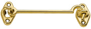 GANCIO FERMAFINESTRA OTTONE LUCIDO 120 MM**- 25,0 pz