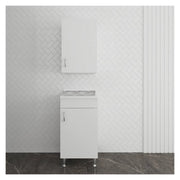 Set mobile bagno/lavanderia ECO con lavatoio 45x50 cm e pensile