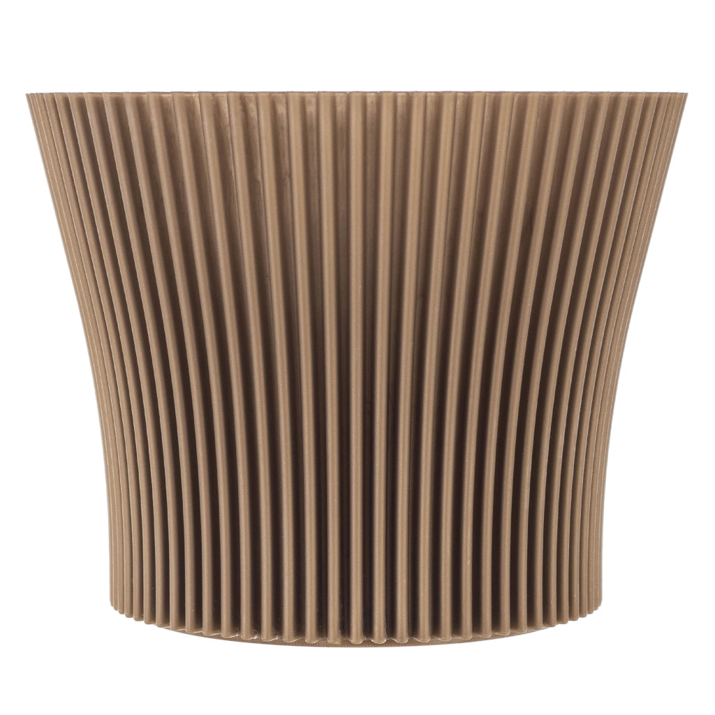 Vaso da fiori KADAX 13 cm, copripianta, vaso da fiori in plastica color oro