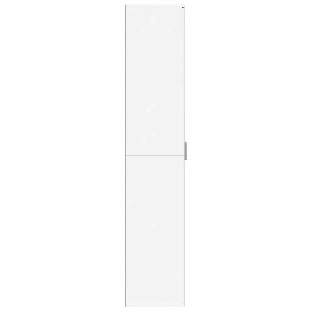 Credenza Bianca 60x35x180 cm in Legno Multistrato 3276665