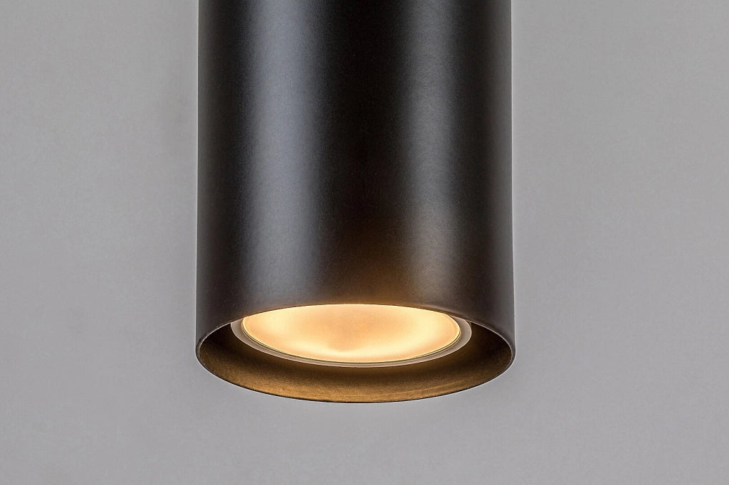 Lampada a sospensione Rabalux Aslaug nera 6xGU10 117cm
