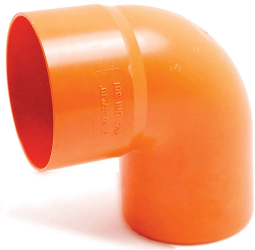 GOMITO PVC 80 ARANCIO