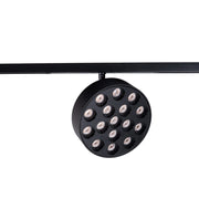 Faretto LED su binario 12W nero 3000K Maxlight MICRO11