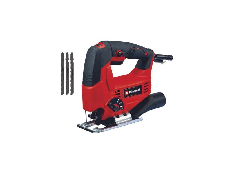 Seghetto alternativo Einhell TC-JS 80/1 Kit 550W tre lame incluse valigetta