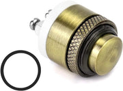Deurbellus a plus - Pulsante interfono in ottone 12V 36V DC Impermeabile Apparecchi domestici Pulsante 16MM in oro.