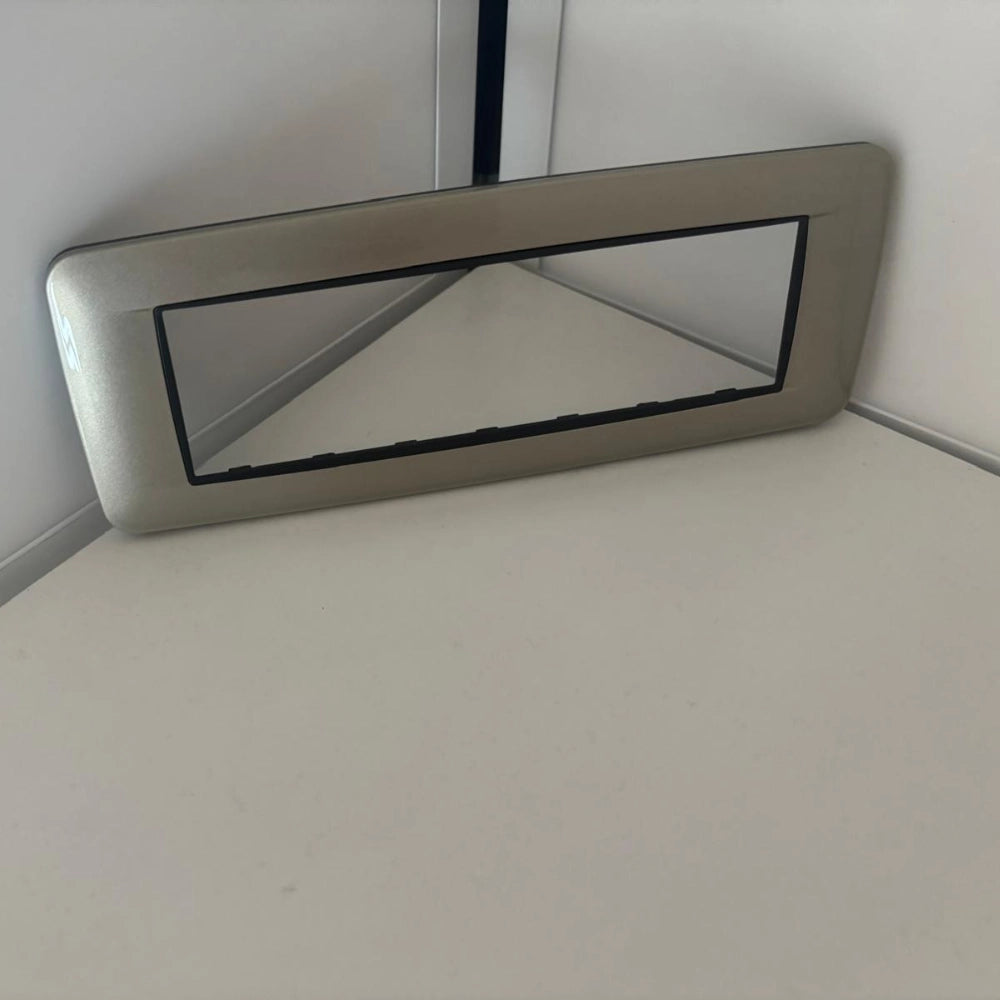 Placca vimar 20687 7 moduli in metallo serie eikon finitura metallo verniciato *** colore champagne, confezione 1